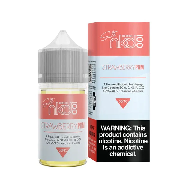 Strawberry Pom Menthol (Brain Freeze) Naked 100 Salts 30mL 35mg