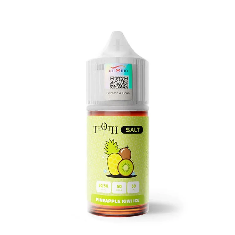 Pineapple Kiwi Ice Salt E-Liquid - Kumiho Thoth Salt - 30ml