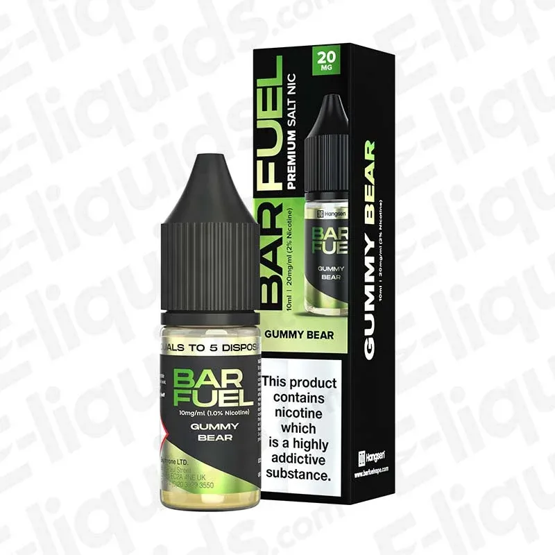 Bar Fuel Gummy Bear Nic Salt