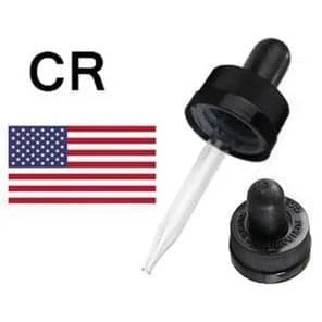 30ml Bottle Dropper Cap (Child Resistant)