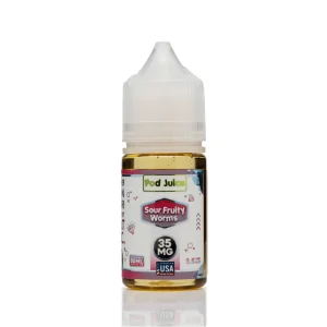 Pod Juice Salt - Sour Fruity Worms - 30ml