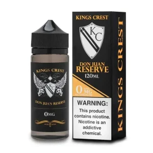 Kings Crest E-Liquid - Don Juan Reserve - 120ml