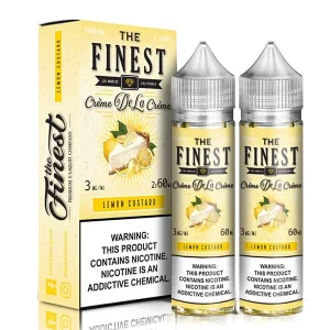Lemon Custard by Finest Creme De La Creme 120ml