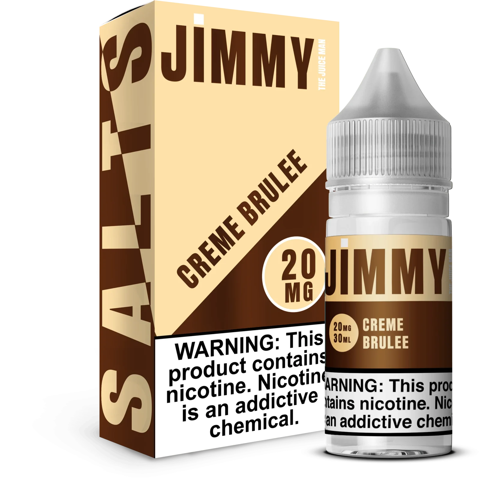 Creme Brulee SALT - Jimmy The Juice Man - 30mL