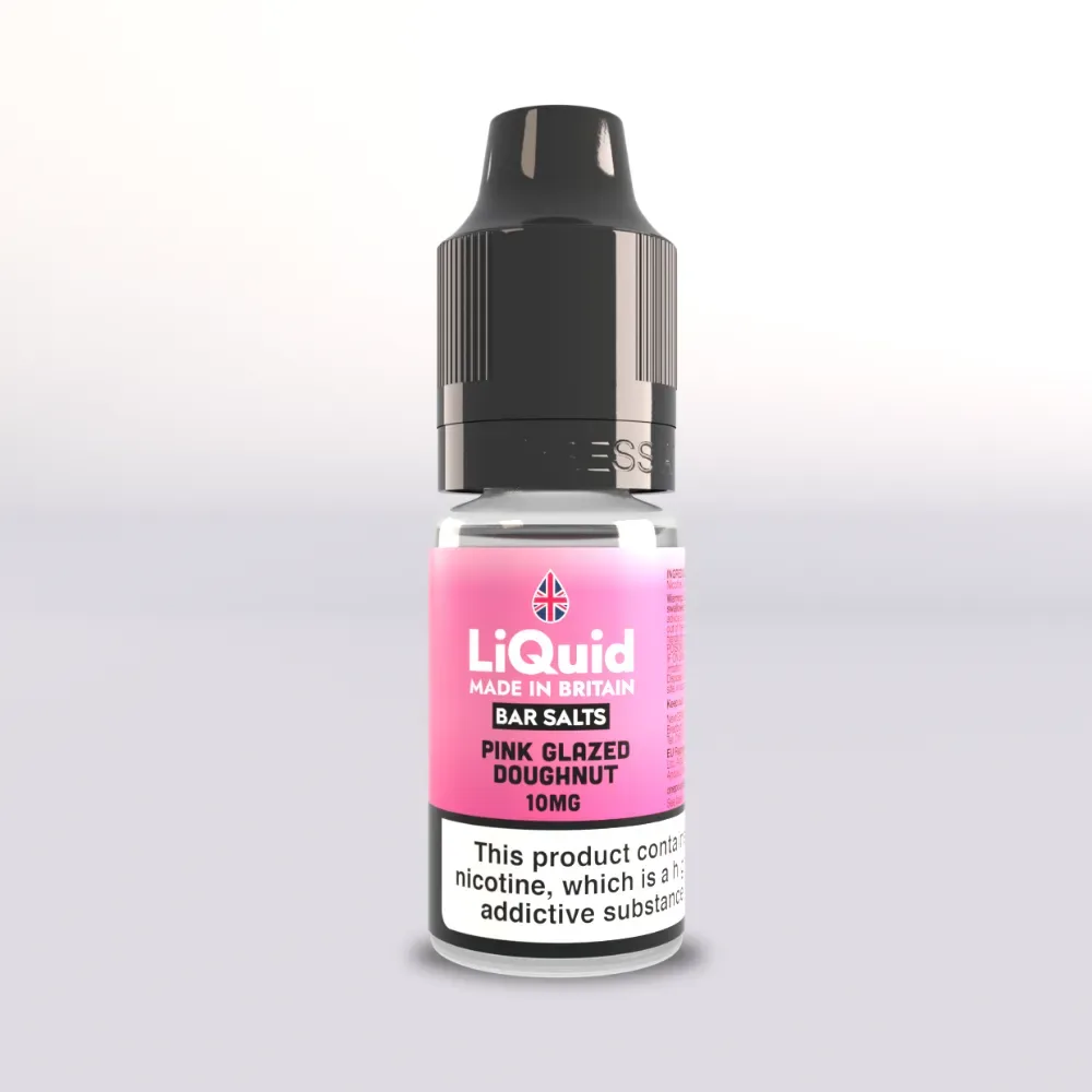 Pink Glazed Donut - Nicotine Salt Vape Juice - Image 2