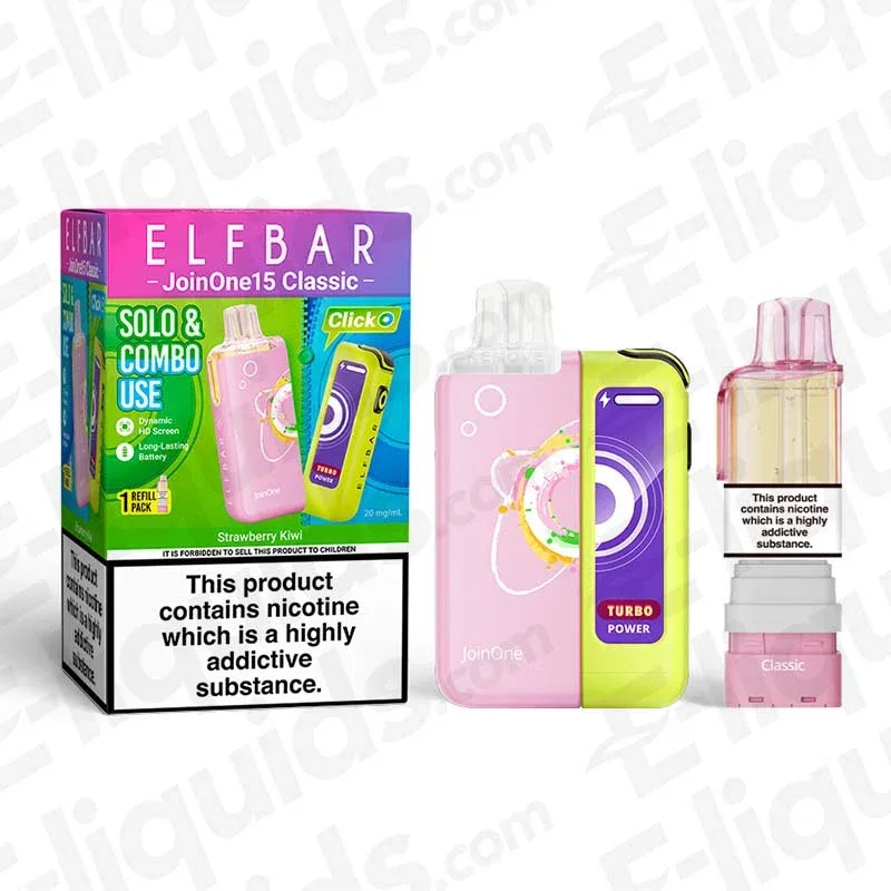 ELF BAR JoinOne15 Classic Strawberry Kiwi Prefilled Pod Kit