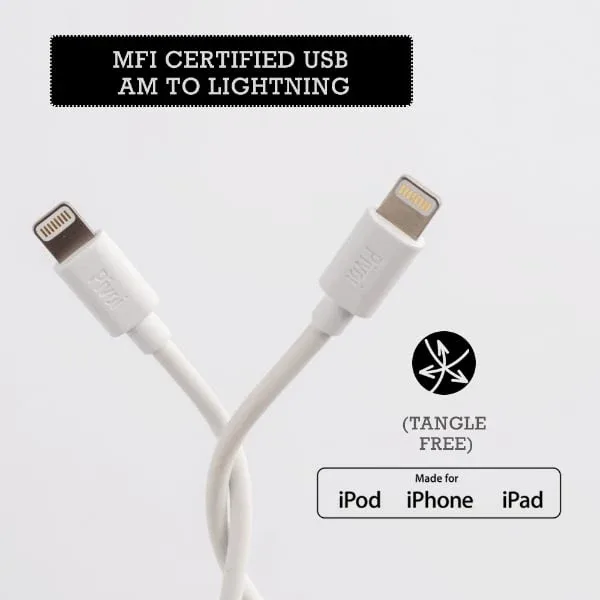 Pivoi MFI Certified USB to Lightning Cable