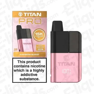 Titan Pro Rainbow Burst Prefilled Pod Kit