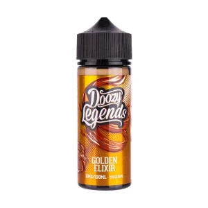 Golden Elixir 100ml Shortfill E-Liquid by Doozy Legends