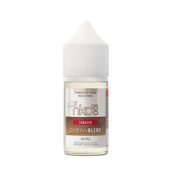 Cuban Blend 50mg Naked TFN Salts 30mL