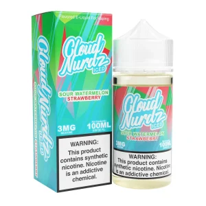 Sour Watermelon Strawberry Iced by Cloud Nurdz TFN 100ml