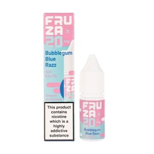 Bubblegum Blue Razz Nic Salt E-Liquid by Fruza