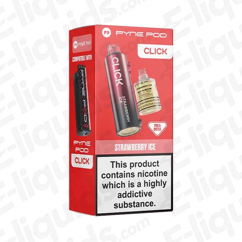 Pyne Pod Click 50K Strawberry Ice Prefilled Pod