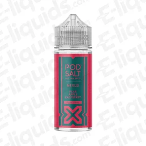 Pod Salt Nexus Pear Apple Raspberry 100ml Shortfill Vape Juice