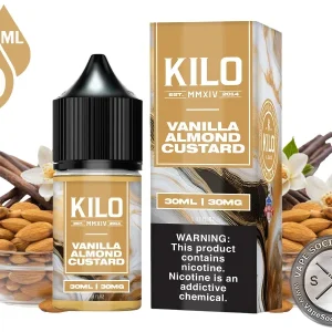 Vanilla Almond Custard KILO SALT 30ml