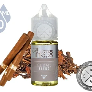 Cuban Blend Tobacco by NKD 100 Salt 30ml