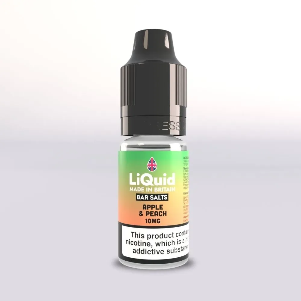 Apple & Peach - Nicotine Salt Vape Juice - Image 2