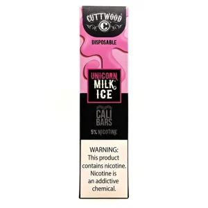 Cuttwood x Cali Bar 5% Disposable Device, Unicorn Milk Ice