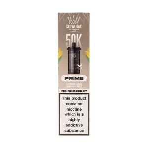 Lemon Lime Cherry Fizz 50K Hypermax Prime Prefilled Pod + Refill by Al Fakher