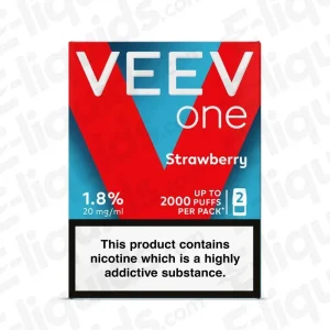VEEV One Strawberry Prefilled Pod (2-Pack)