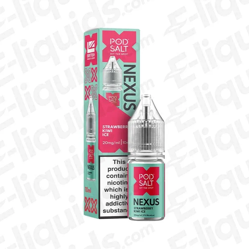 Pod Salt Nexus Strawberry Kiwi Ice Nic Salt