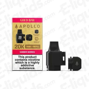 Gold Bar Apollo Summer Berries Prefilled Pod