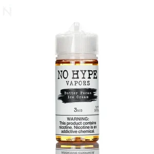 No Hype Vapors - Butter Pecan Ice Cream - 100mL