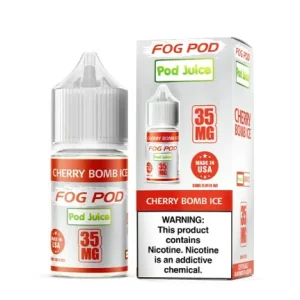 Cherry Bomb Ice Pod Juice x Fog Pod Salts 30mL