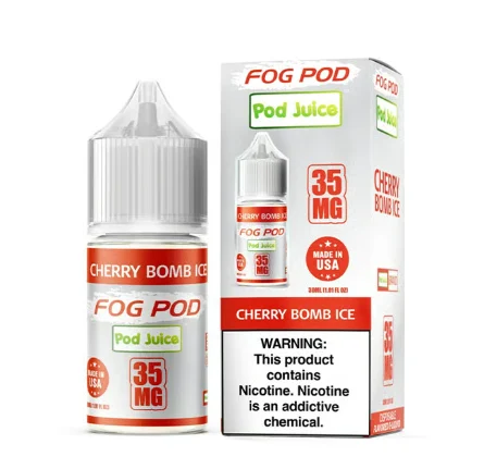 Cherry Bomb Ice Pod Juice x Fog Pod Salts 30mL