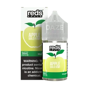 Apple Gold Kiwi SALT - Red's Apple E-Juice by 7 Daze - 30mL