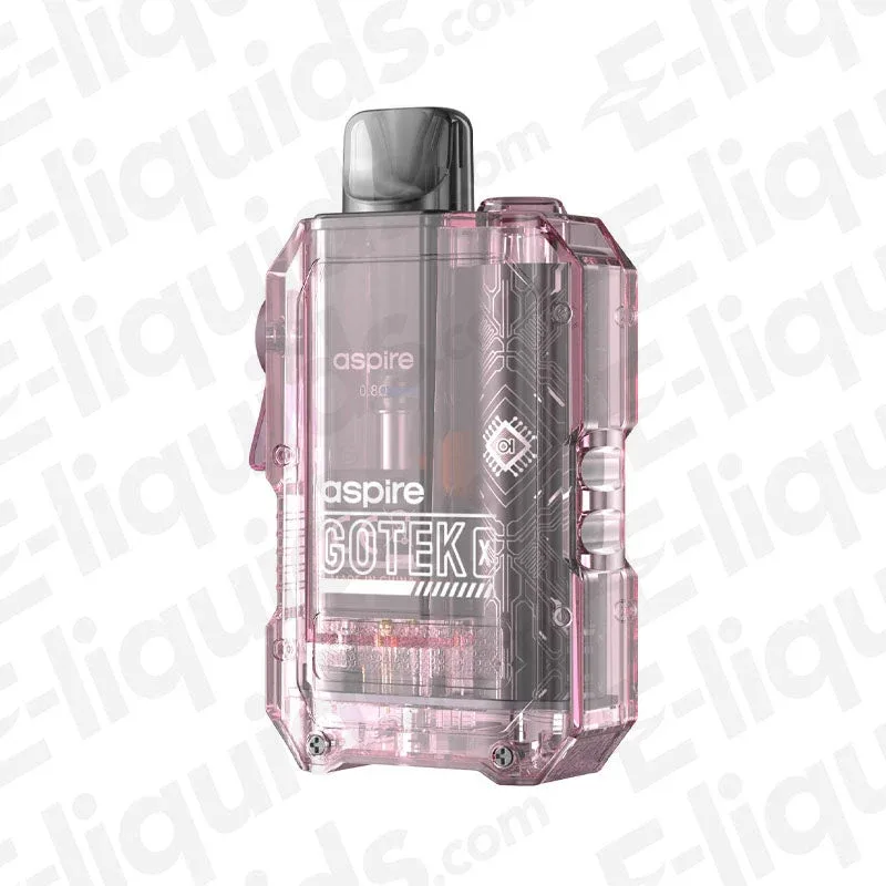 Aspire Gotek X Translucent Amber Pod Kit