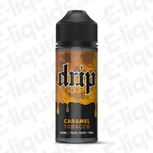 Drip Caramel Tobacco 100ml Shortfill Vape Juice
