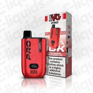 IVG Pro 12 20mg Strawberry Raspberry Ice Prefilled Pod Kit