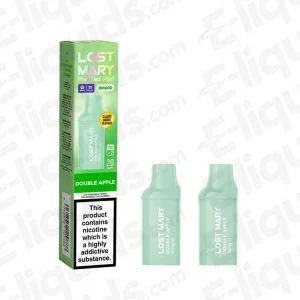 Lost Mary BM600 Double Apple Prefilled Pods 2 Pack