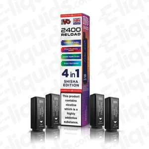 IVG 2400 4 in 1 Shisha Edition Prefilled Pod