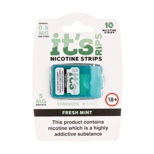 RIPS Fresh Mint Nicotine Strips by It's