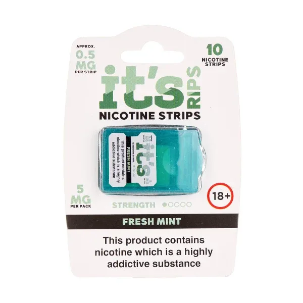 RIPS Fresh Mint Nicotine Strips by It's
