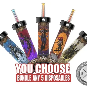 [5-Pack] Olit Hookalit 40K Disposable Bundle