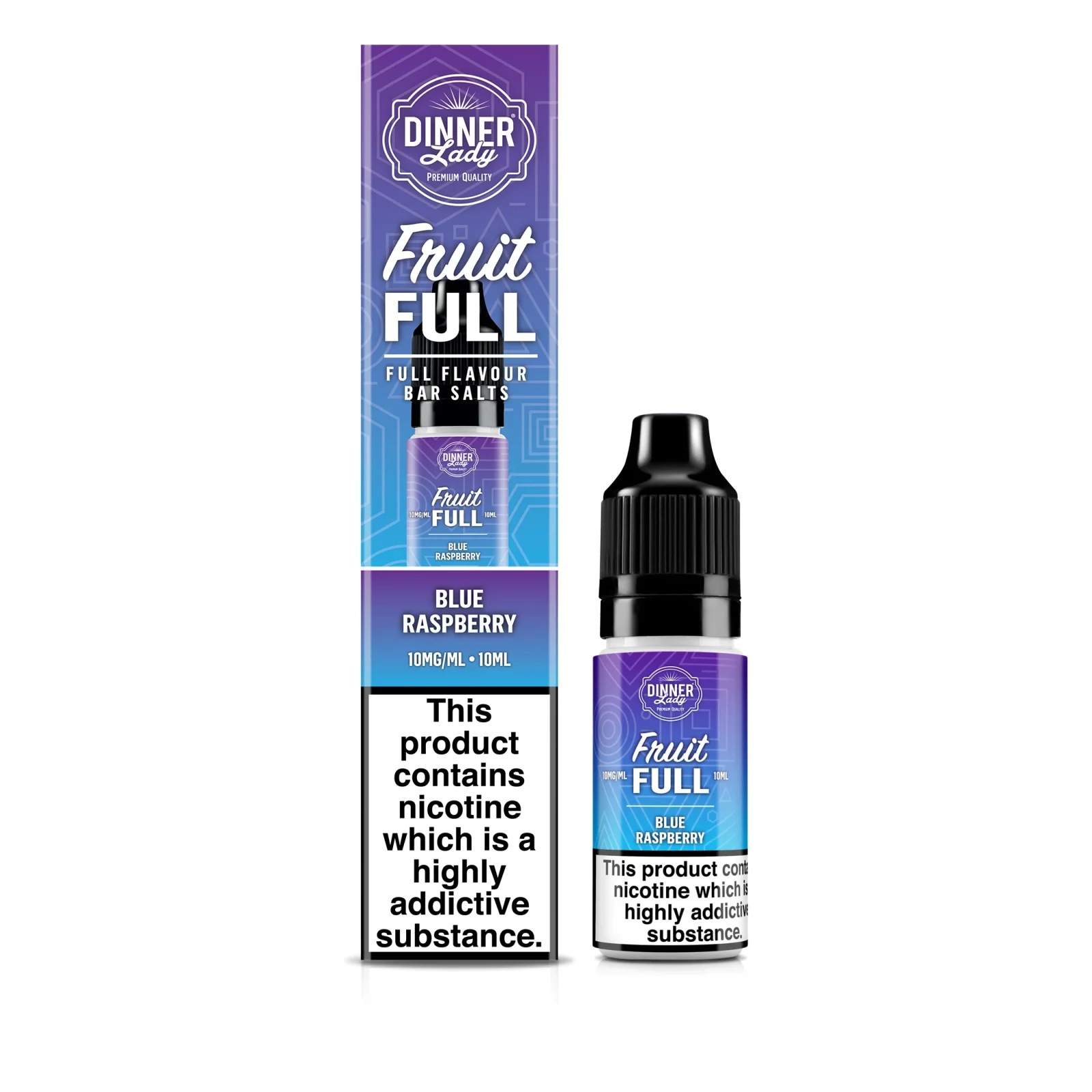 Dinner Lady FruitFull - Blue Raspberry Bar Salt E-Liquid - Image 2