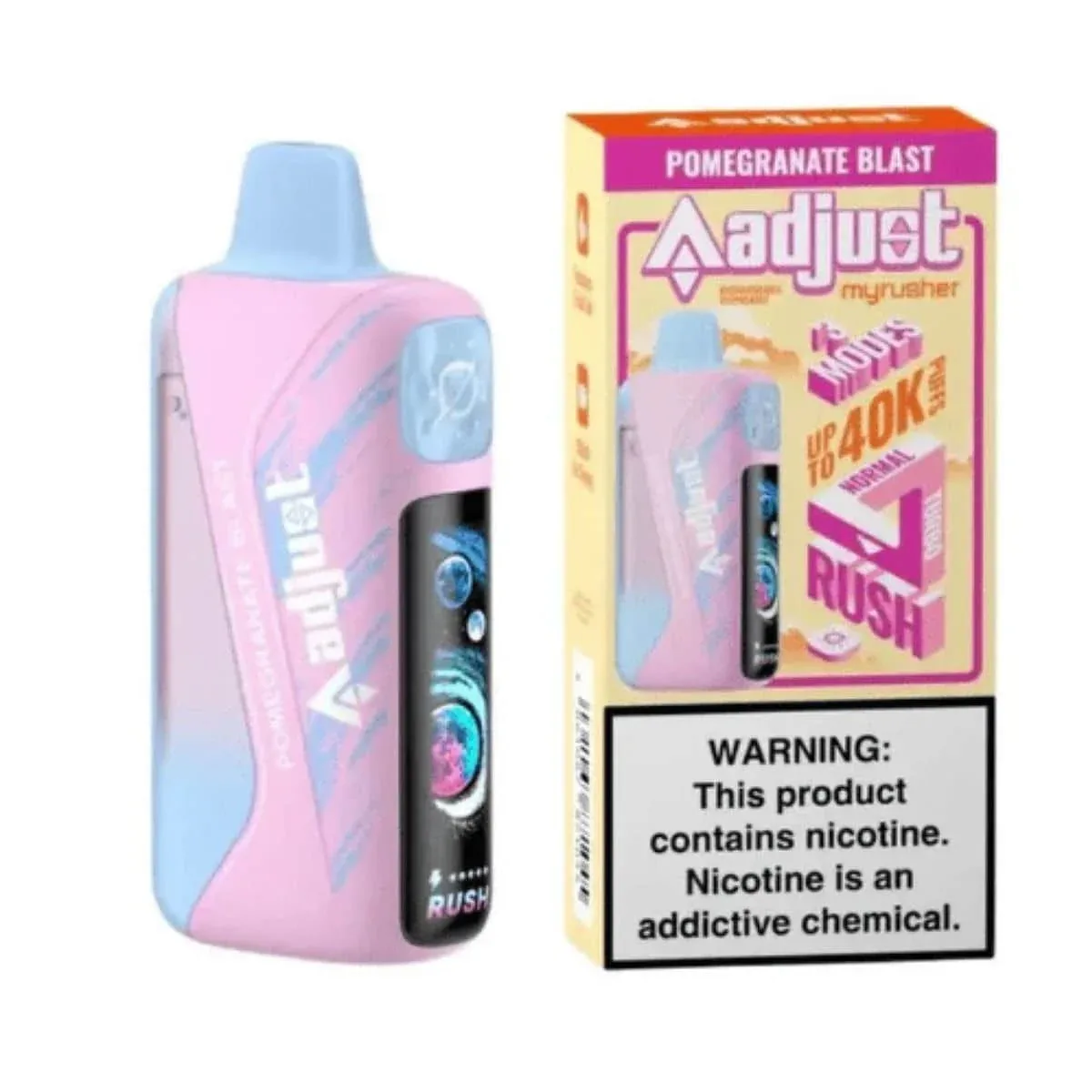 Adjust MyRusher 40k 5% Rechargeable Disposable - Image 2