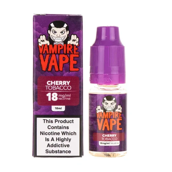 Cherry Tobacco E-Liquid By Vampire Vape