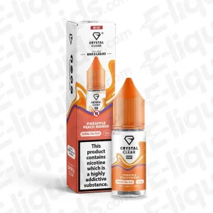 Crystal Clear Pineapple Peach Mango Nic Salt