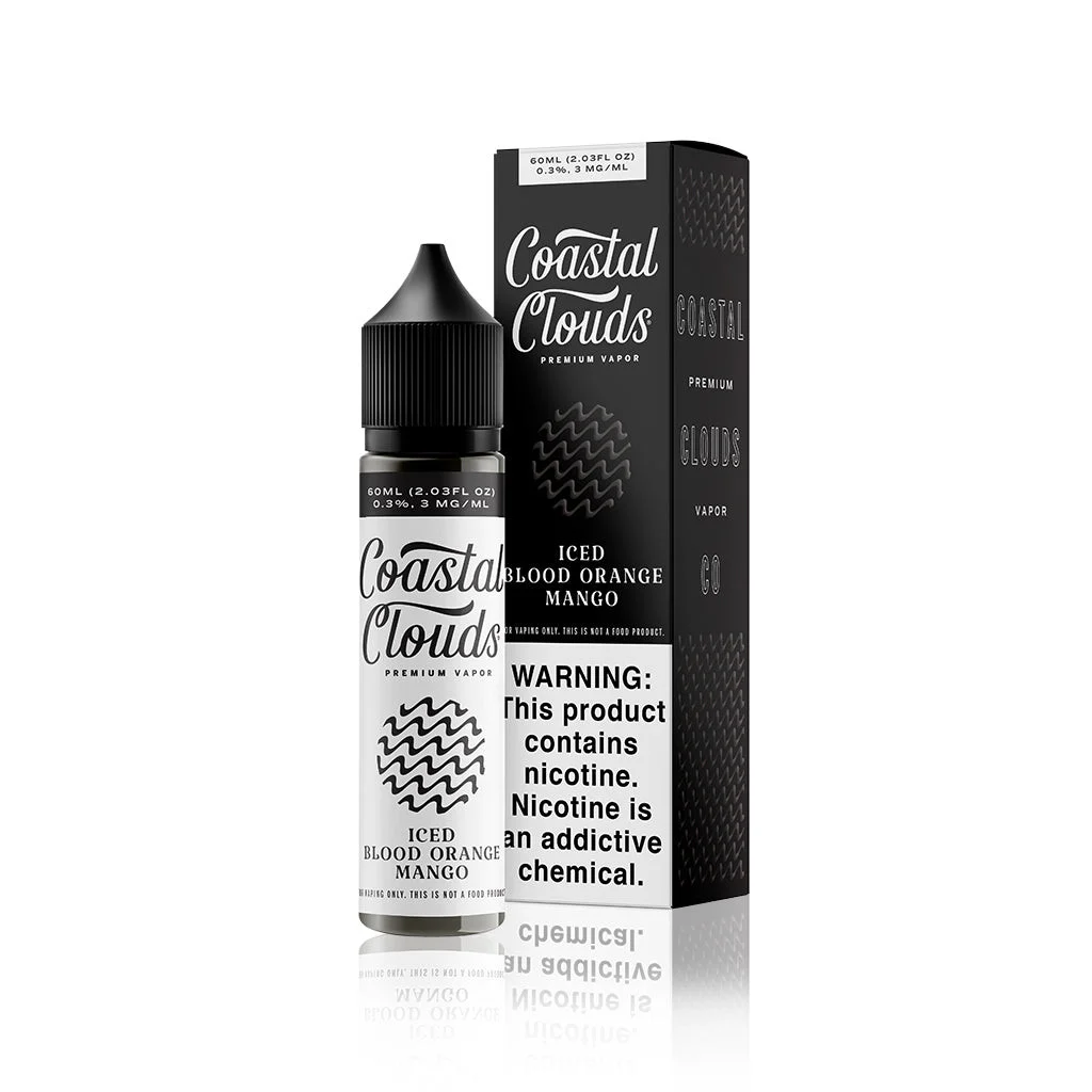 Costal Clouds Iced Blood Orange Mango (Snow Cone) E-Liquid