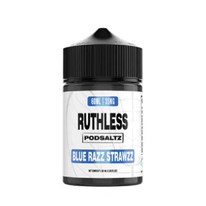 Blue Razz Strawzz Ruthless Essentials Salts 60mL