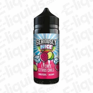 Doozy Vape Co Lychee Citrus Chill Seriously Nice 100ml Shortfill Vape Juice