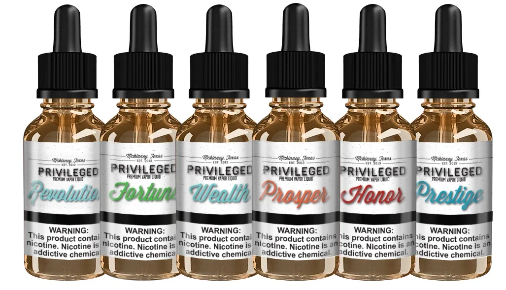 Privileged Line E Juice Sample Pack