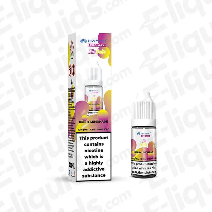Hayati Pro Max Berry Lemonade Nic Salt