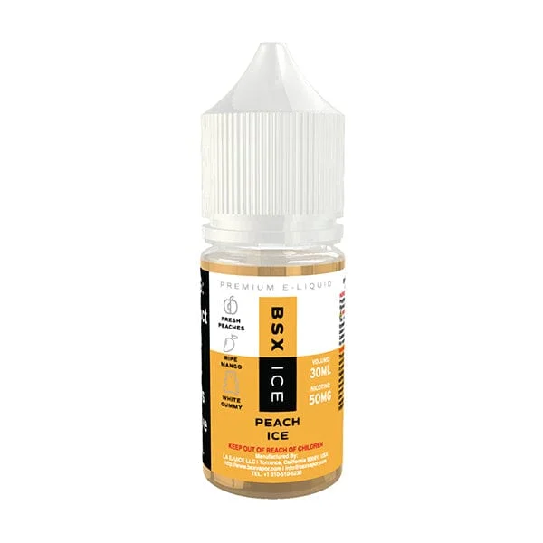 Peach Ice by Glas BSX Salts TFN 30ml