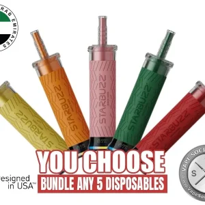 [5-Pack] Starbuzz 50K E-Hose Disposable Bundle