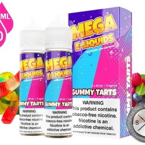 Gummy Tarts MEGA E-LIQUIDS 2x60ml